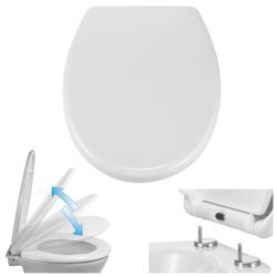 HI WC Sitz Duroplast Absenkautomatik Toiletten Deckel Klo Brille