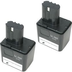 2x Trade-Shop Li-Ion Akku, 14,4V / 3000mAh / 43,2Wh ersetzt Gesipa 7251045 7251049 für FIREBIRD 7260032 MCS5800 G-7251045 070091513 07009155