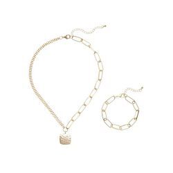 LASCANA Ketten und Armband Set goldfarben Gr. für Damen