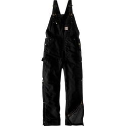 Carhartt Duck, Latzhose Schwarz XXL male