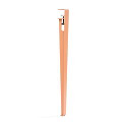 TipToe - Tisch- und Schreibtischbein H 75 cm, ash pink