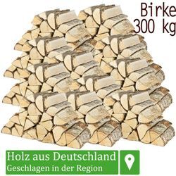 Flameup - Brennholz Kaminholz Birkenholz Holz Auswahl 5 - 500 kg Birke Für Ofen und Kamin Kaminofen Feuerschale Grill Feuerholz Holzscheite 25 cm