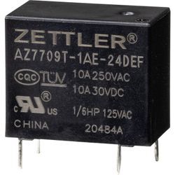 Zettler Electronics - AZ7709T-1AE-24DEF Powerrelais 24 v/dc 10 a 1 St.