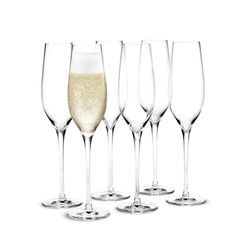 Holmegaard - Cabernet Champagnerglas, 29 cl, klar (6er-Set)