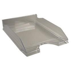 Exacompta Briefablage Classic 12327D Polystyrol 500 Blatt Grau, Transparent 65 x 25,5 x 34,5 cm 10 Stück