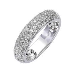 Diamonds by Ellen K. Ring Gold 585 mit 90x Diamant zus. 0,50ct.