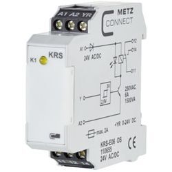 Metz Connect - Schwellwertschalter 24, 24 v/ac, v/dc (max) 1 Wechsler 110655 1 St.