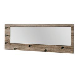 Wandgarderobe (BHT 80x30x6 cm)