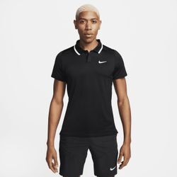 NikeCourt Advantage Dri-FIT Tennis-Poloshirt für Herren - Schwarz