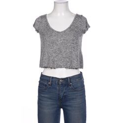 Hollister Damen T-Shirt, grau, Gr. 34