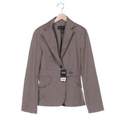 Mango Damen Jacke, grau, Gr. 34