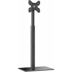 Fitueyes - tv Stnder tv Bodenstnder Standfu Fernsehstand hhenverstellbar schwenkbar neigbar f¨¹r 19 bis 42 Zoll Flach & Curved Fernseher bis zu 35kg