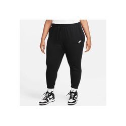 Nike Sportswear Jogginghose Club Fleece Women's Mid-Rise Joggers (Plus Size), schwarz