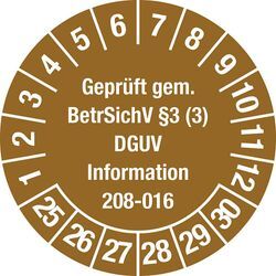 Geprüft gem BetrSichV §3 - kaiserkraft