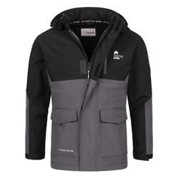 Arctic Seven Softshelljacke Herren Baumwolle, grau