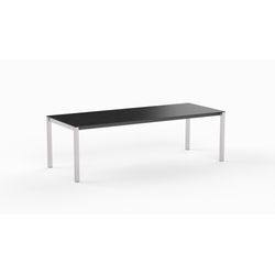 SIT Mobilia ETNA Alpha Gartentisch Edelstahl Dekton Sirius/Silber Dekton/Edelstahl