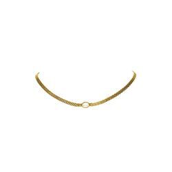 Amalfi Mesh Necklace 14K Gold Plated