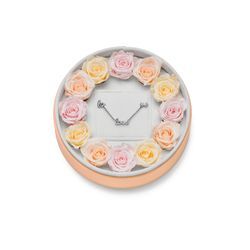 Love Rosebox Round Silver