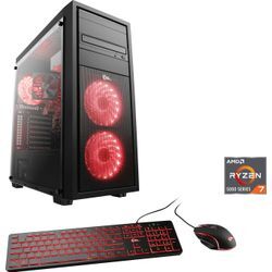 CSL Gaming-PC "Sprint V28319" Computer Gr. Microsoft Windows 11 Home, 32 GB RAM 2000 GB SSD, schwarz