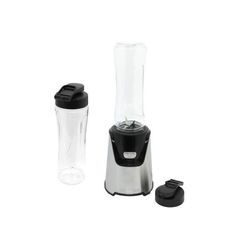 Profi Cook Smoothie Maker Edelstahl inkl. 2 Kombi Trinkflaschen To Go 600 ml