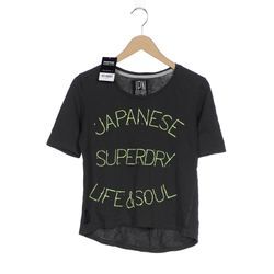 Superdry Damen T-Shirt, grün, Gr. 36