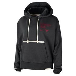 Chicago Bulls Standard Issue Nike Dri-FIT NBA-Hoodie für Damen - Schwarz