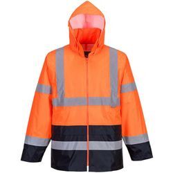 Portwest Warnschutz Regenjacke EN ISO 20471 orange S