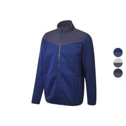 CRIVIT Herren Fleecejacke mit Stehkragen