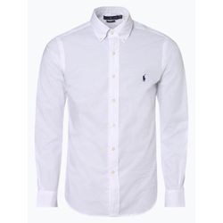 Polo Ralph Lauren Hemd Herren Slim Fit Baumwolle Button-Down, weiß