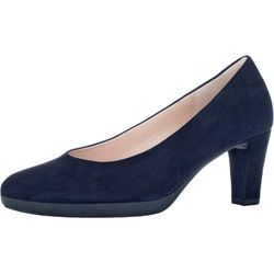 Gabor® Pumps, Trichterabsatz, Leder, für Damen, blau, 39