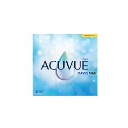 Johnson & Johnson Acuvue Oasys Max 1-Day MULTI (90er Packung) Tageslinsen (-9 dpt, Addition Low (0,75 - 1,25) & BC 8.4) mit UV-Schutz