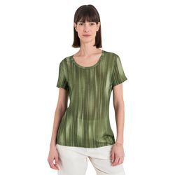 Icebreaker Merino 150 Tech Lite III T-Shirt mit U-Ausschnitt Light Reflections - Frau - Loden/lichen - Größe S