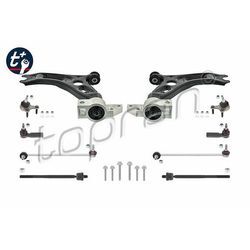 TOPRAN Lenkersatz, Radaufhängung t+ vorne rechts links mit Anbaumaterial für SKODA VW SEAT AUDI 1K0498KIT01 115 799