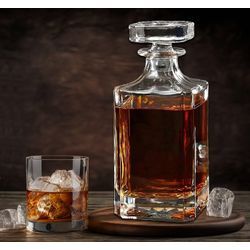 Lasernauten Whiskyglas Whisky Set mit Karaffe und 2