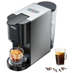 Hibrew - H3A Kaffeemaschine, 19 Bar Druck, Kalt-/Heißmodus– Silber