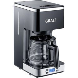 Fk 502 Kaffeemaschine Schwarz Fassungsvermögen Tassen=10 Timerfunktion, Glaskanne, Warmhaltef - Graef