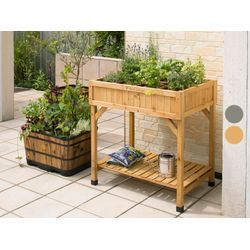 Veg Trug Kräutergarten »Klassik«, aus Holz, L 78 x B 58 x H 80 cm