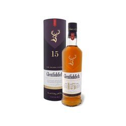 Glenfiddich Solera Reserve Speyside Single Malt Scotch Whisky 15 Jahre mit Geschenkbox 40% Vol