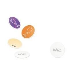 WiZ NFC-Tags 4er-Set - Smarte Lichtsteuerung - Weiß