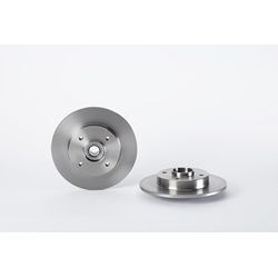 BREMBO Bremsscheibe BEARING DISC LINE hinten rechts links voll 249mm für PEUGEOT CITROËN VAUXHALL OPEL DS 3648487 424932 E169512 1619237980 424919 08.