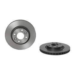 BREMBO Bremsscheibe COATED DISC LINE vorne rechts links innenbelüftet 258mm für RENAULT DACIA SMART 8660003934 402066839R 402065054R 09.C285.11