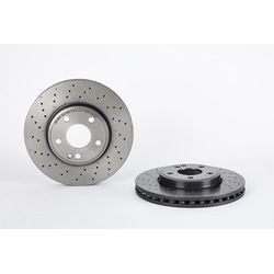 BREMBO Bremsscheibe COATED DISC LINE vorne rechts links Gelocht/innenbel. 295mm für MERCEDES-BENZ 246421251207 A2464212512 2464212512 09.B436.51