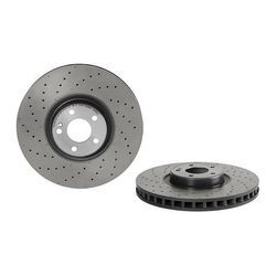 BREMBO Bremsscheibe CO-CAST DISCS LINE vorne rechts links Gelocht/innenbel. 360mm für MERCEDES-BENZ (BBDC) A0004212312 0004212312 09.D524.13