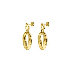 Molten Statement Earring 14K Gold Plated