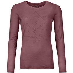 Ortovox 185 Merino Tangram Logo Ls W - Langarm Funktionsshirt - Damen