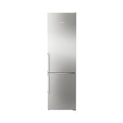 Siemens KG39NAIAT iQ500 Freistehende Kühl-Gefrier-Kombination mit Gefrierbereich unten 203 x 60 cm Edelstahl antiFingerprint - Silber / Altgerätemitnahme