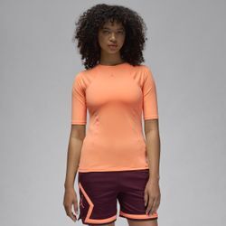 Jordan Sport Double Threat Damen-Kurzarmshirt - Orange