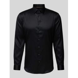 Slim Fit Businesshemd aus Satin