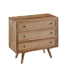 KADIMA DESIGN Massives Mango Holz Sideboard, Stilvoll & Funktional, Robustes und Elegantes Design