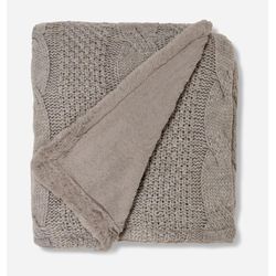 UGG® Erie Throw 50" X 70" in Grey, Größe One Size